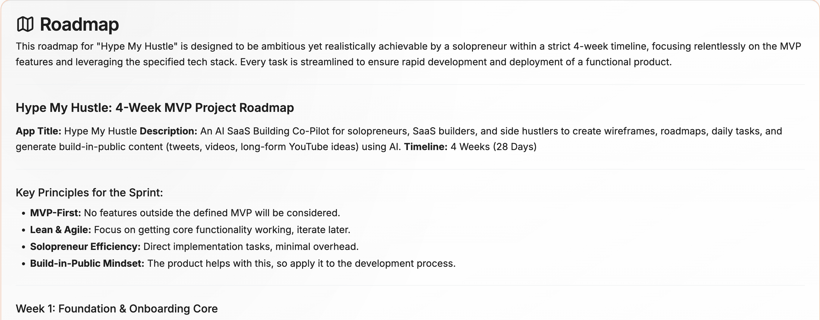 Your Roadmap, AI-Powered